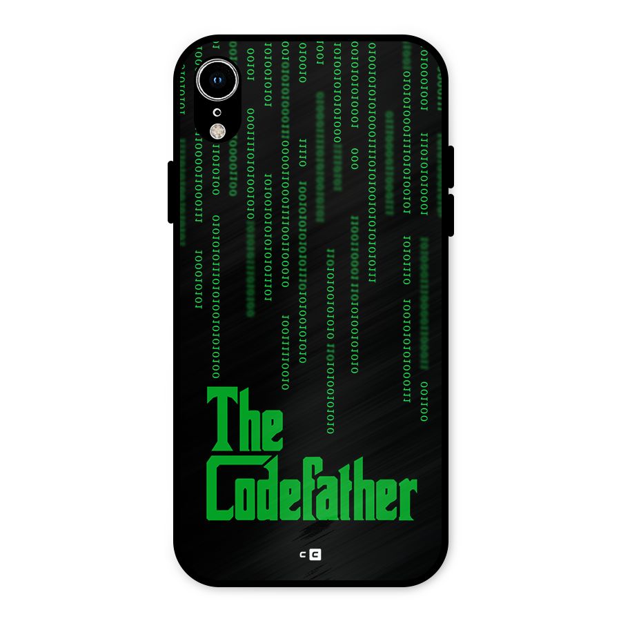 The Codefather Metal Back Case for iPhone XR