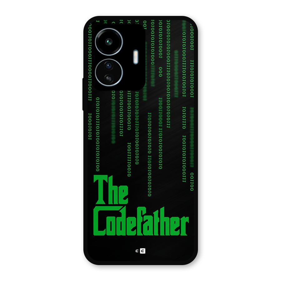 The Codefather Metal Back Case for vivo iQOO Z6 Lite 5G