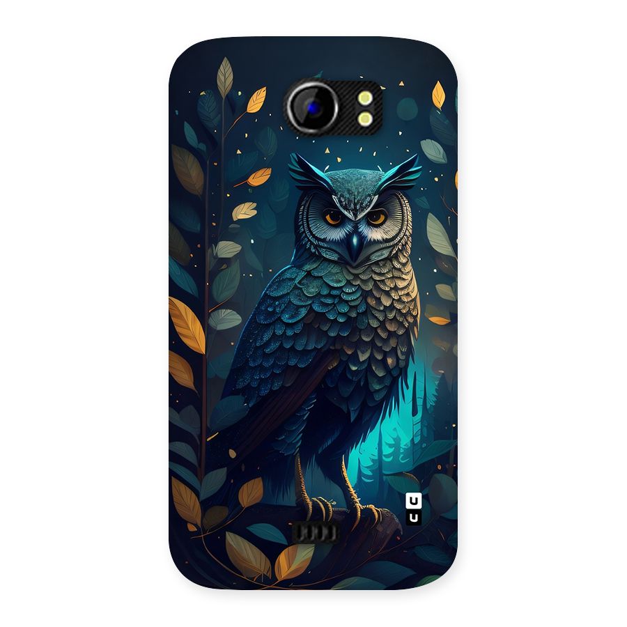 The Cunning Owl Back Case for Canvas 2 A110