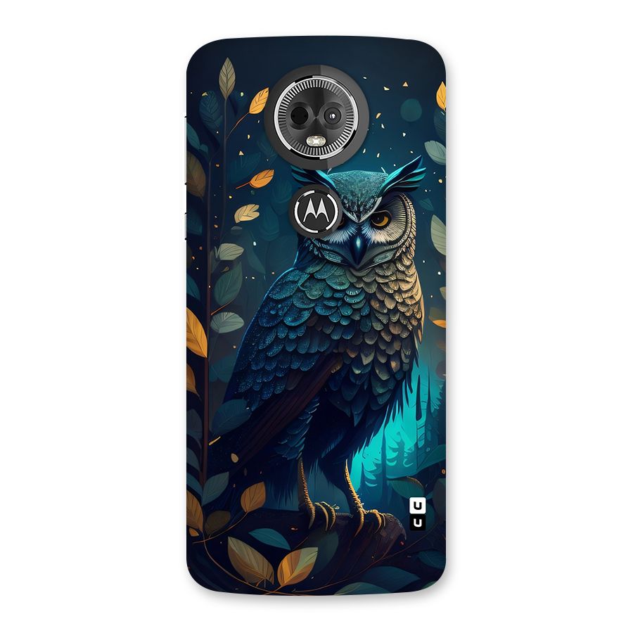 The Cunning Owl Back Case for Moto E5 Plus