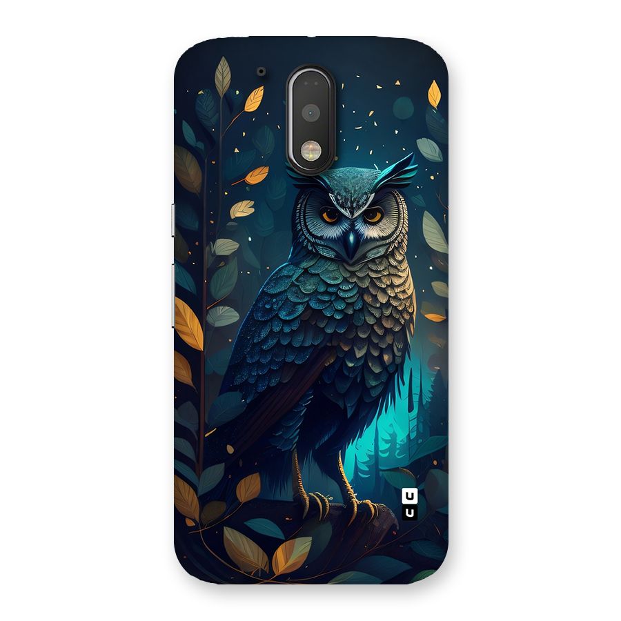 The Cunning Owl Back Case for Moto G4 Plus