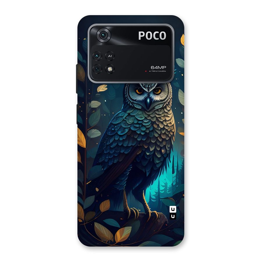 The Cunning Owl Back Case for Poco M4 Pro 4G