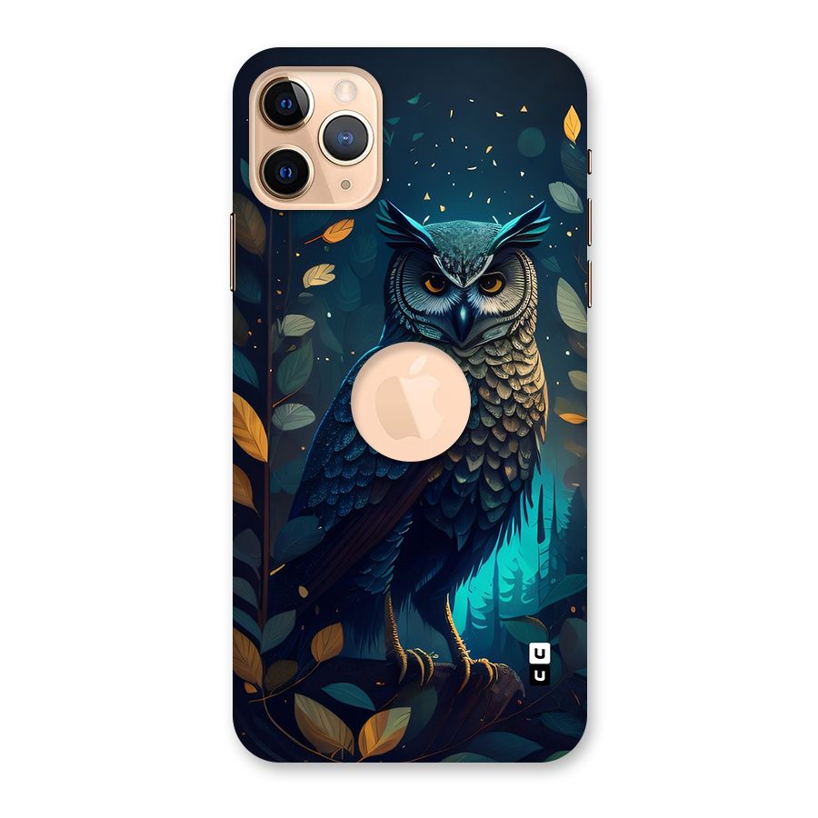 The Cunning Owl Back Case for iPhone 11 Pro Max Logo Cut