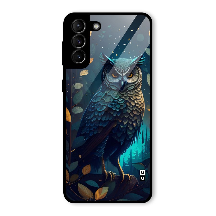 The Cunning Owl Glass Back Case for Galaxy S21 Plus