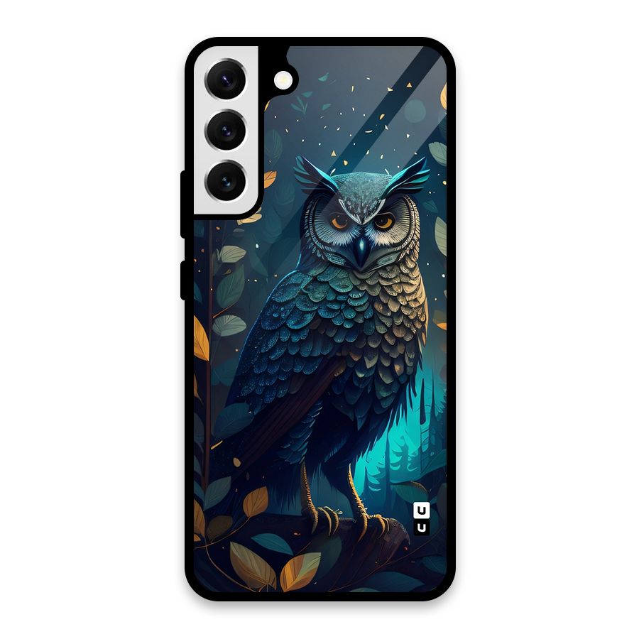 The Cunning Owl Glass Back Case for Galaxy S22 Plus 5G