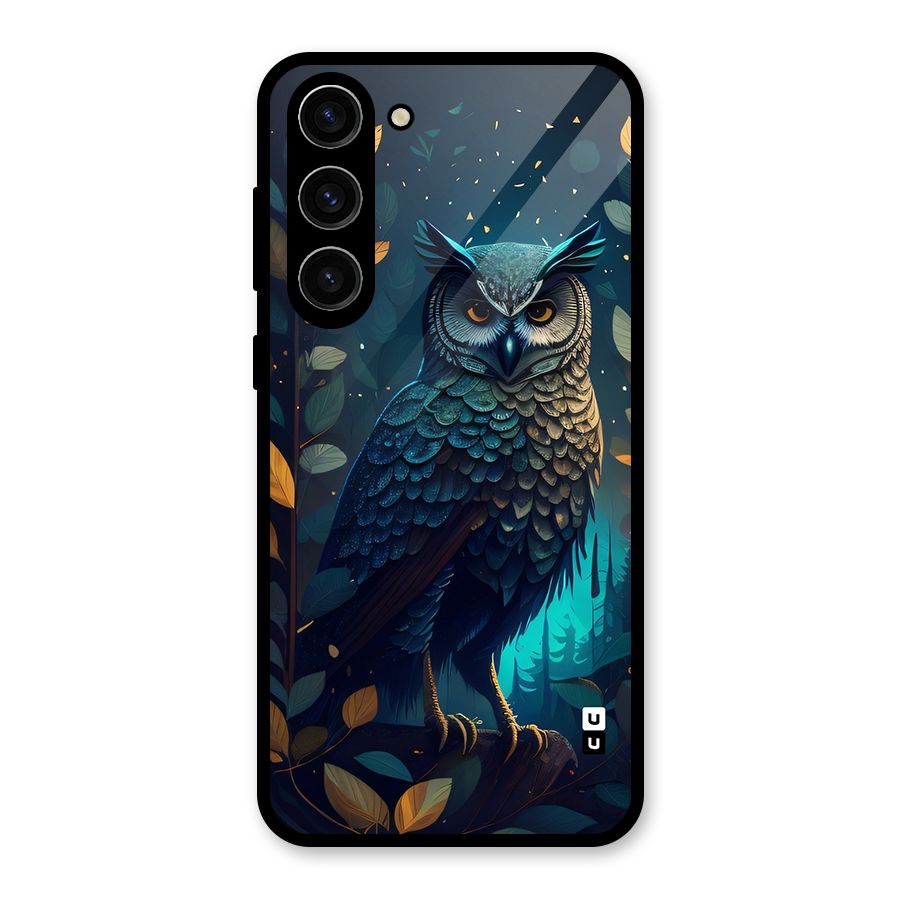The Cunning Owl Glass Back Case for Galaxy S23 Plus