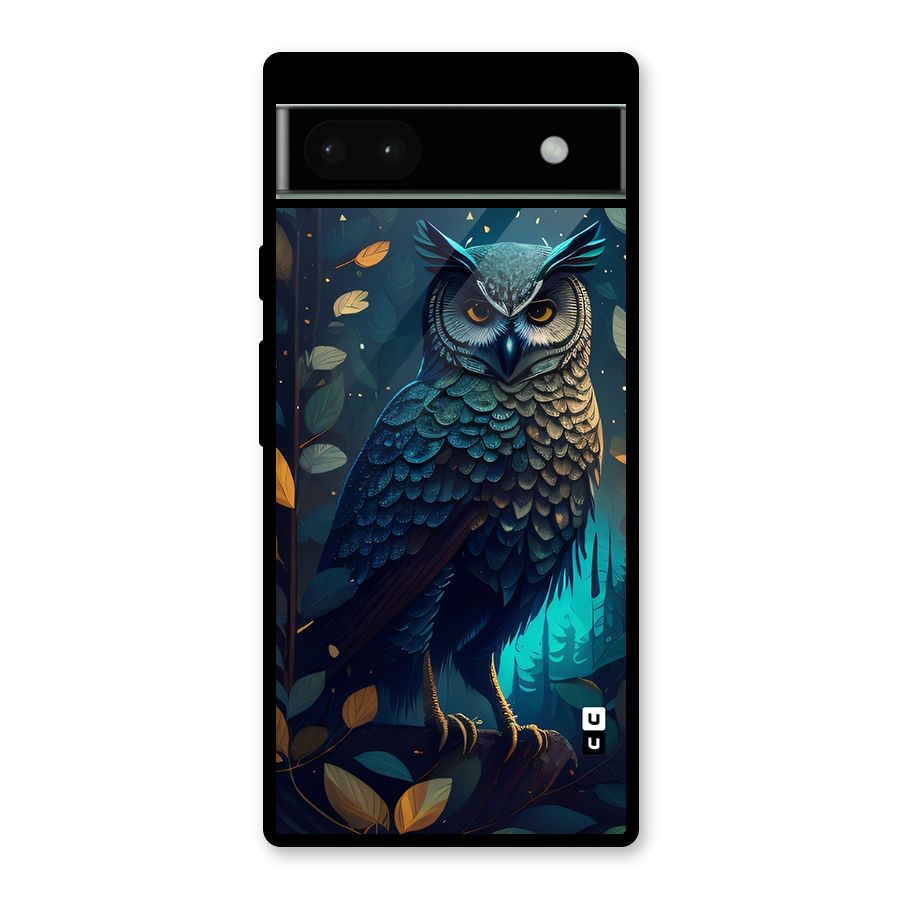 The Cunning Owl Glass Back Case for Google Pixel 6a