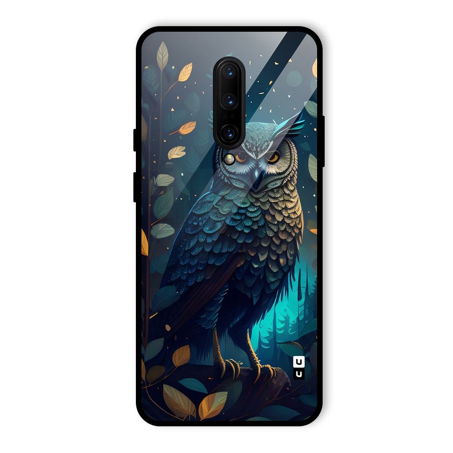 The Cunning Owl Glass Back Case for OnePlus 7 Pro