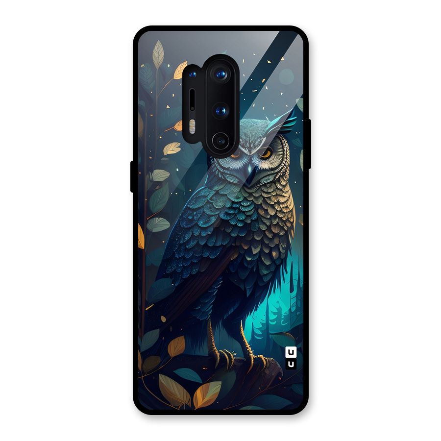 The Cunning Owl Glass Back Case for OnePlus 8 Pro