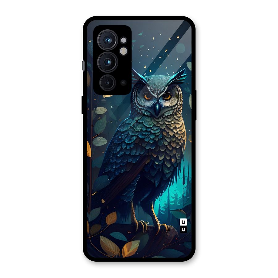 The Cunning Owl Glass Back Case for OnePlus 9RT 5G