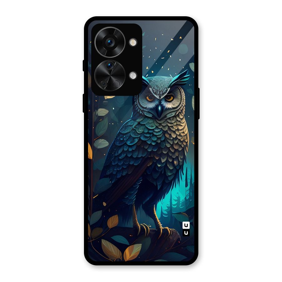 The Cunning Owl Glass Back Case for OnePlus Nord 2T