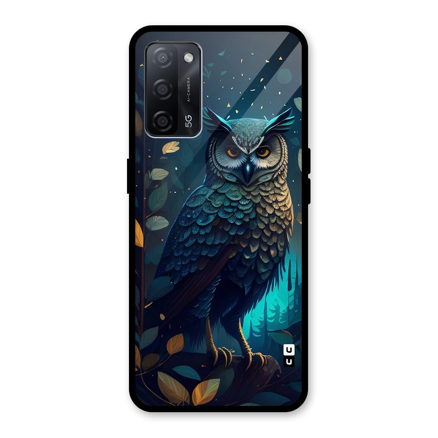 The Cunning Owl Glass Back Case for Oppo A53s 5G