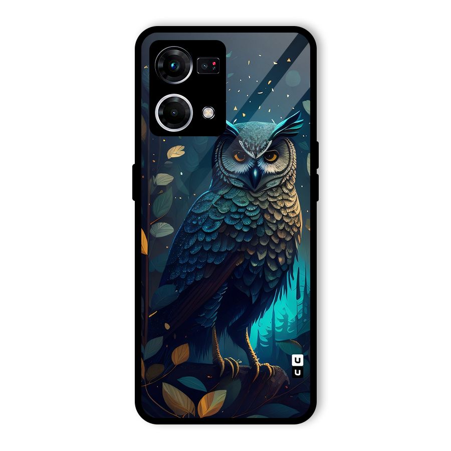 The Cunning Owl Glass Back Case for Oppo F21s Pro 4G