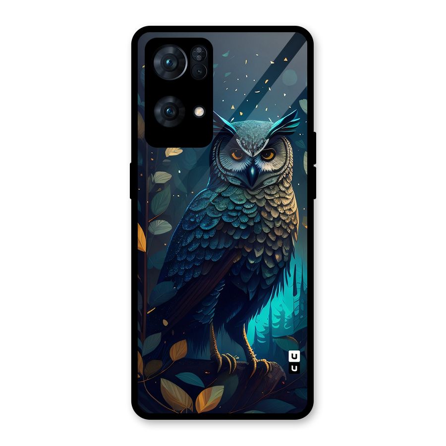 The Cunning Owl Glass Back Case for Oppo Reno7 Pro 5G