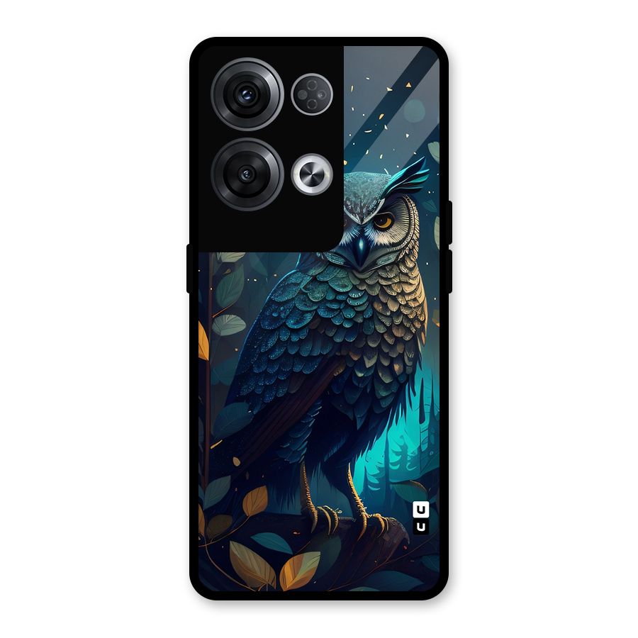 The Cunning Owl Glass Back Case for Oppo Reno8 Pro 5G