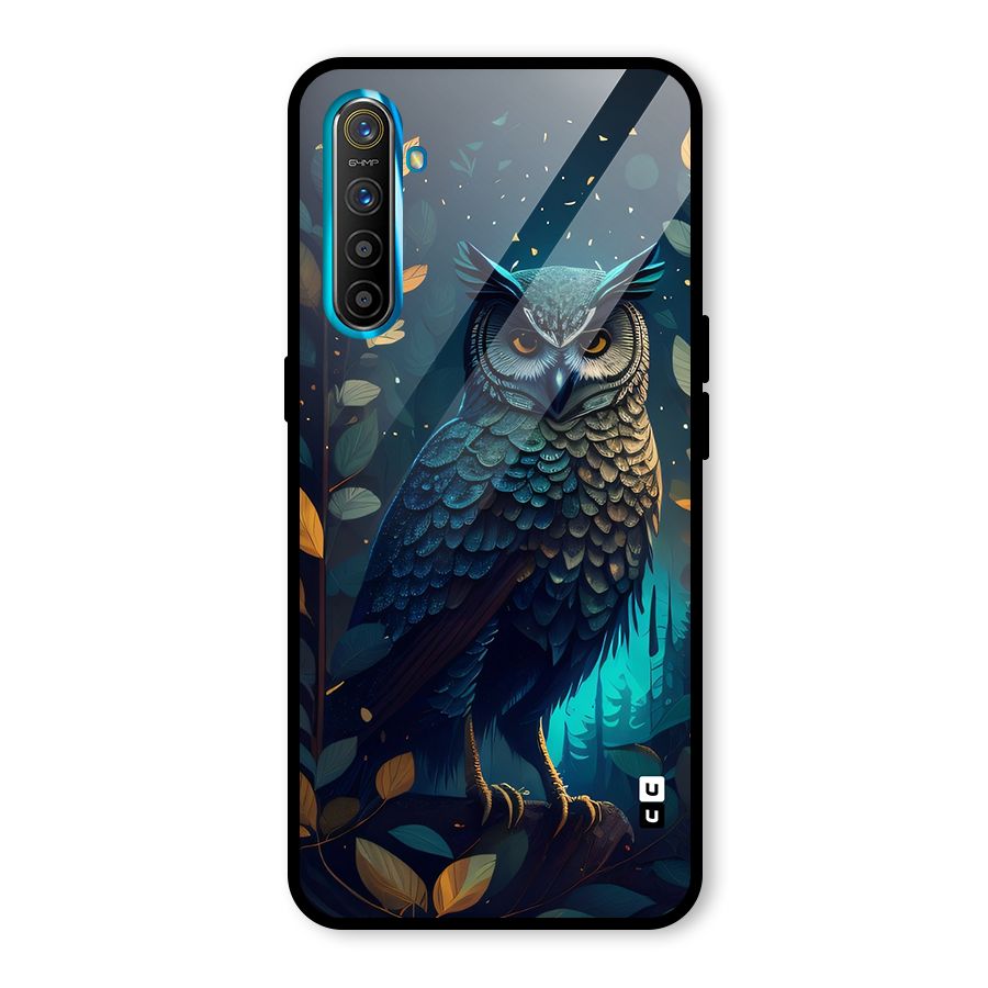The Cunning Owl Glass Back Case for Realme X2