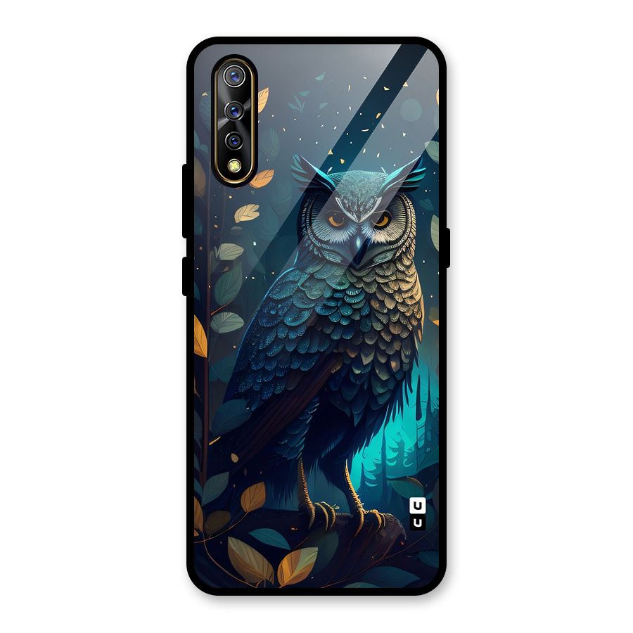 The Cunning Owl Glass Back Case for Vivo S1