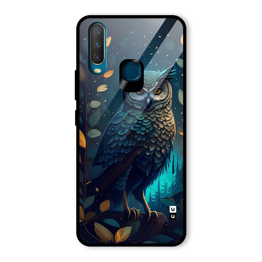 The Cunning Owl Glass Back Case for Vivo U10