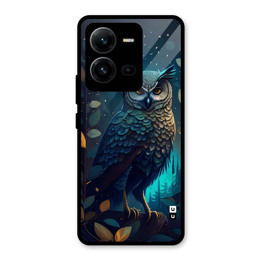 The Cunning Owl Glass Back Case for Vivo V25