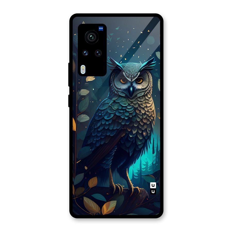 The Cunning Owl Glass Back Case for Vivo X60 Pro