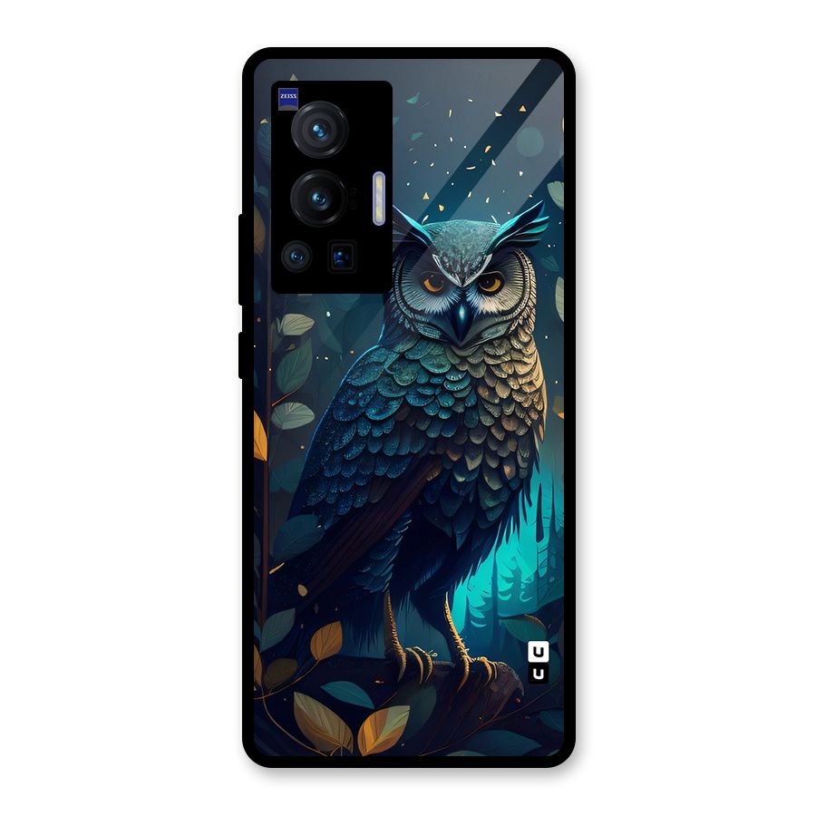 The Cunning Owl Glass Back Case for Vivo X70 Pro