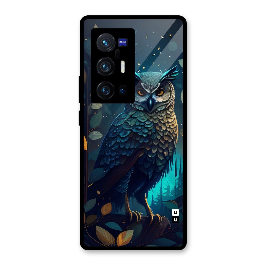 The Cunning Owl Glass Back Case for Vivo X70 Pro Plus
