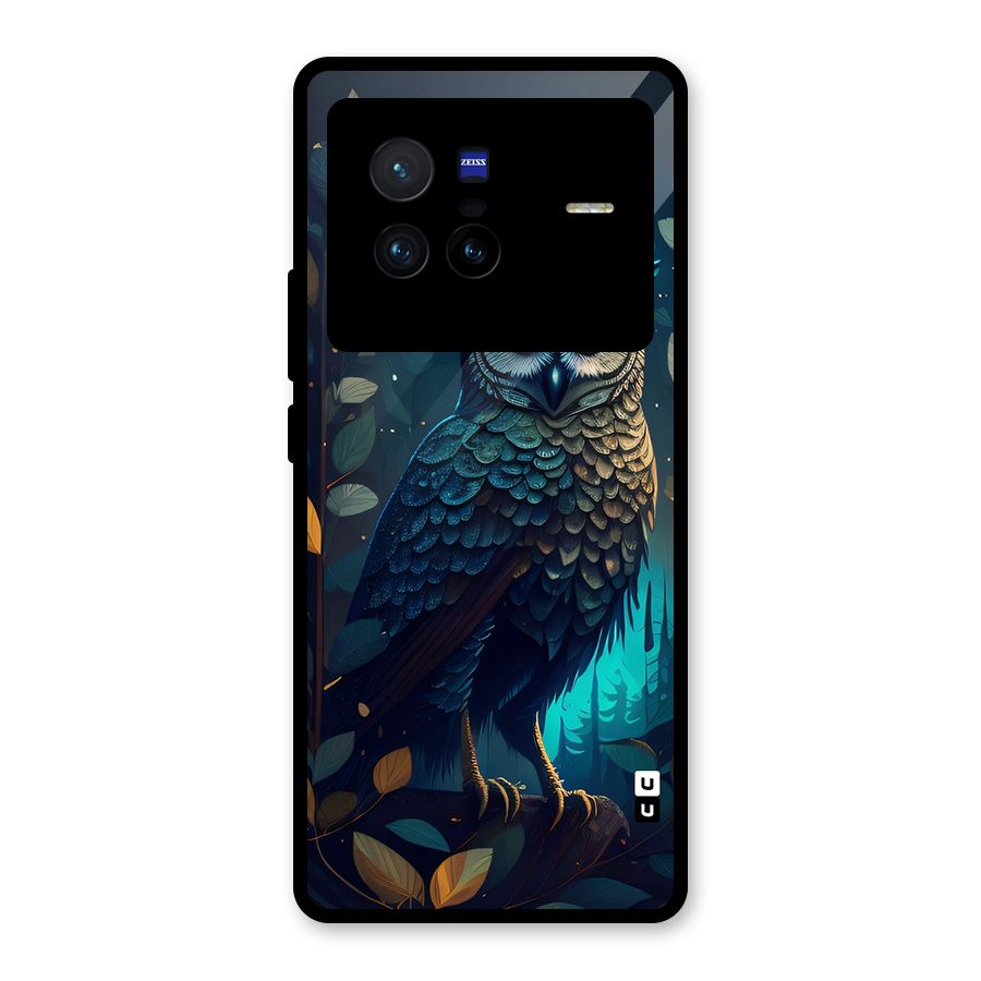 The Cunning Owl Glass Back Case for Vivo X80