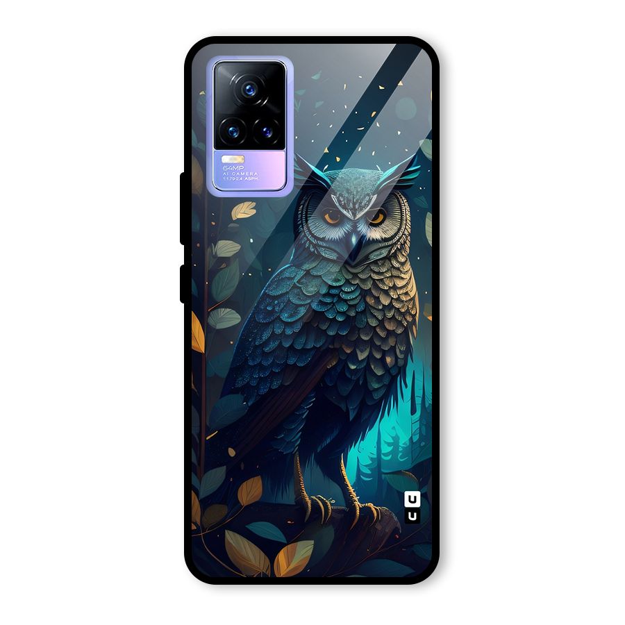 The Cunning Owl Glass Back Case for Vivo Y73