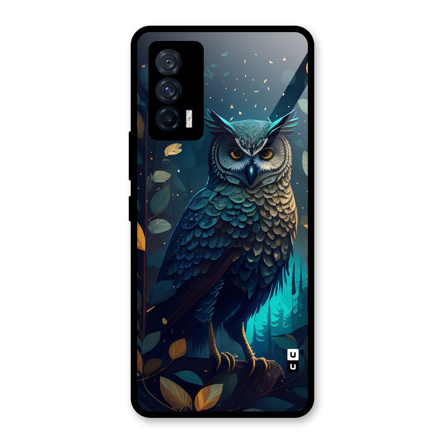 The Cunning Owl Glass Back Case for Vivo iQOO 7 5G
