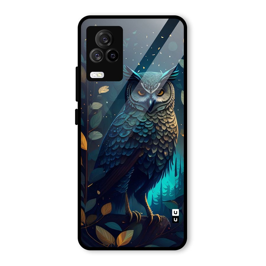 The Cunning Owl Glass Back Case for Vivo iQOO 7 Legend 5G