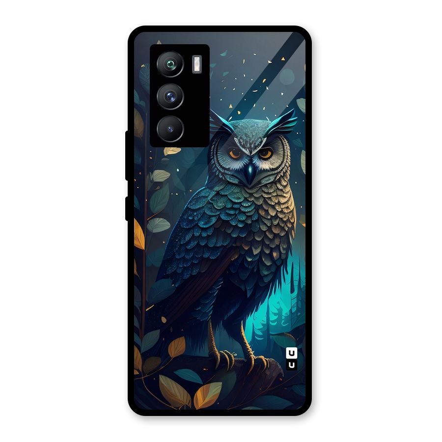 The Cunning Owl Glass Back Case for Vivo iQOO 9 SE