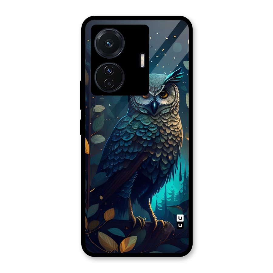 The Cunning Owl Glass Back Case for Vivo iQOO Z6 Pro