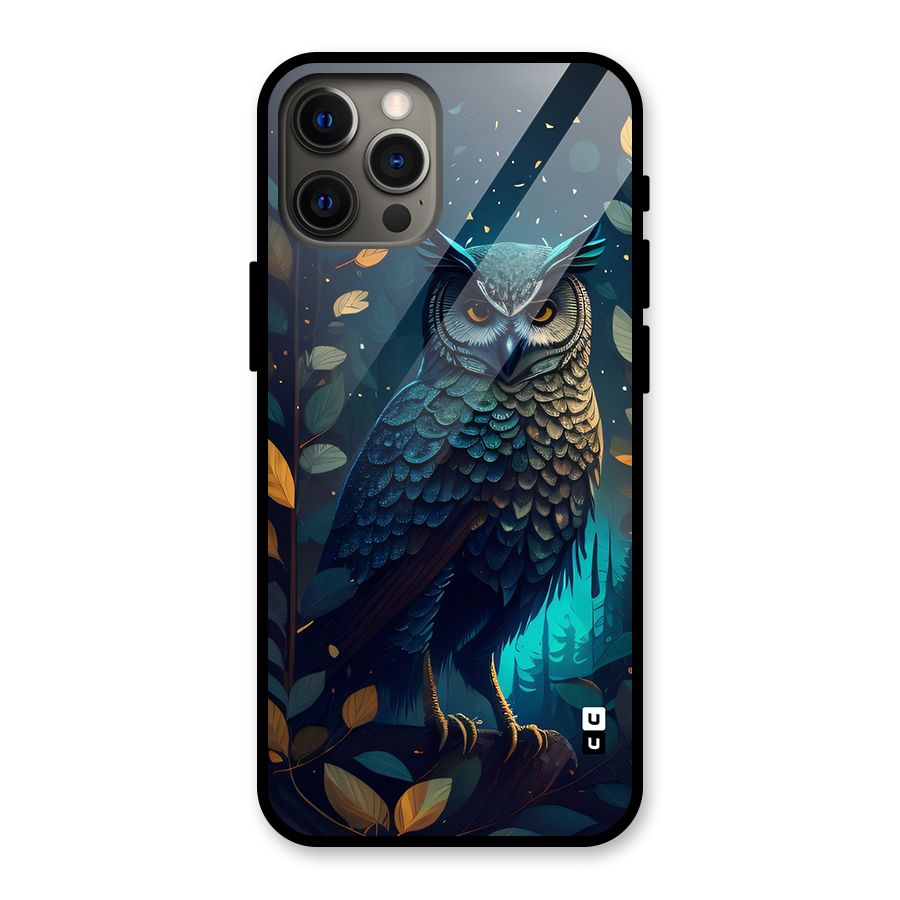 The Cunning Owl Glass Back Case for iPhone 12 Pro Max