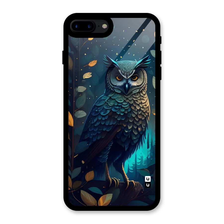 The Cunning Owl Glass Back Case for iPhone 8 Plus