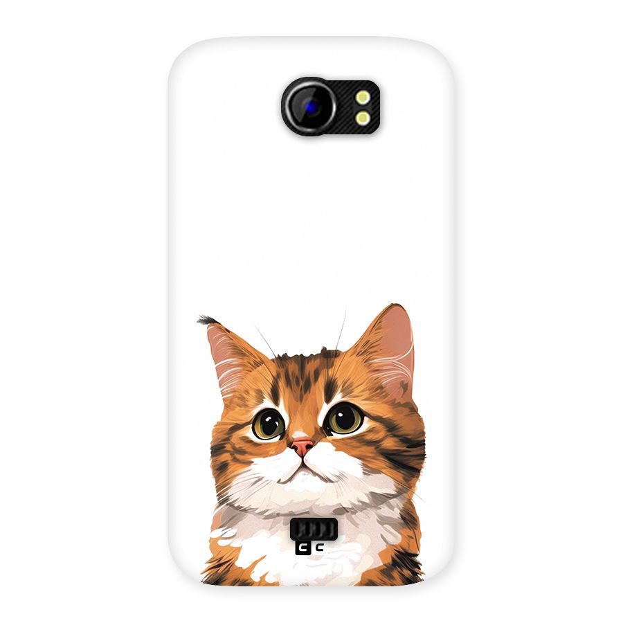 The Cute Cat Back Case for Canvas 2 A110