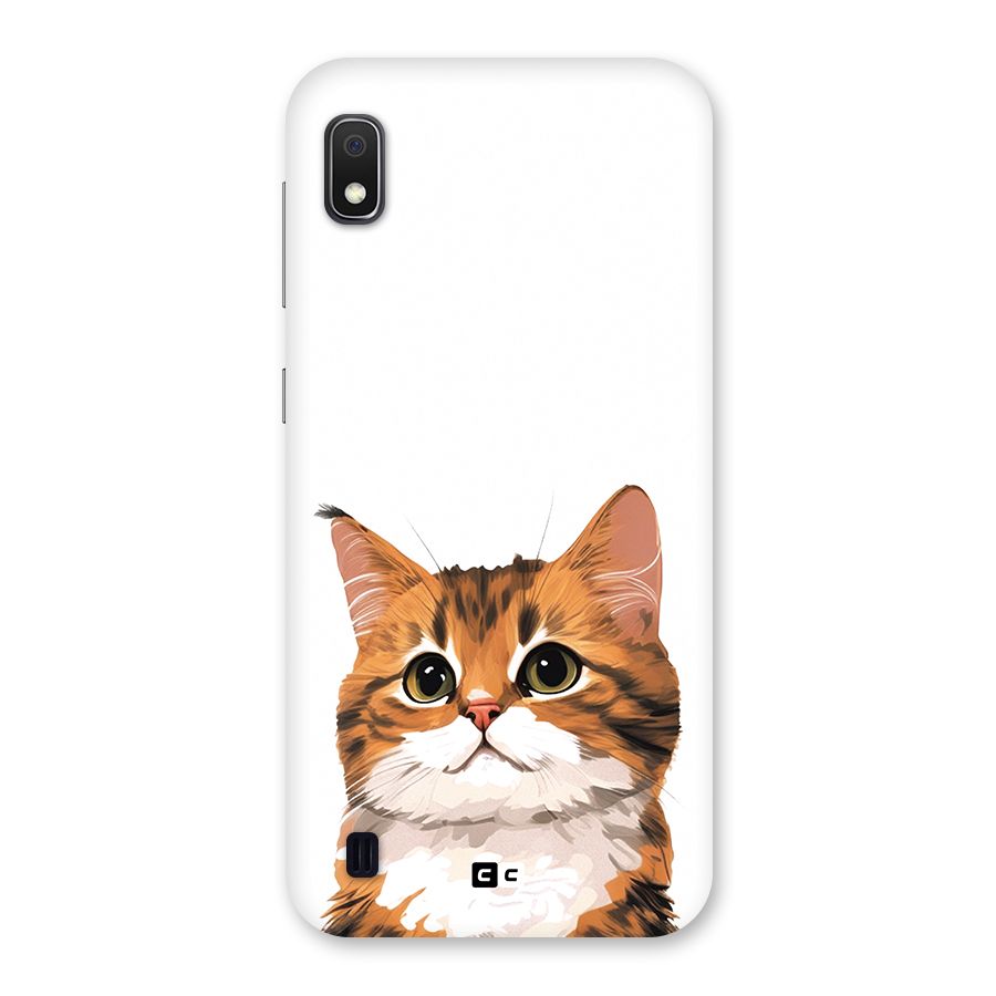 The Cute Cat Back Case for Galaxy A10