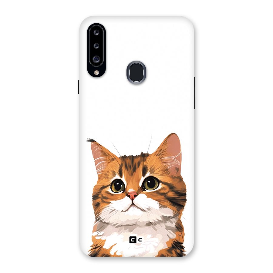 The Cute Cat Back Case for Galaxy A20s