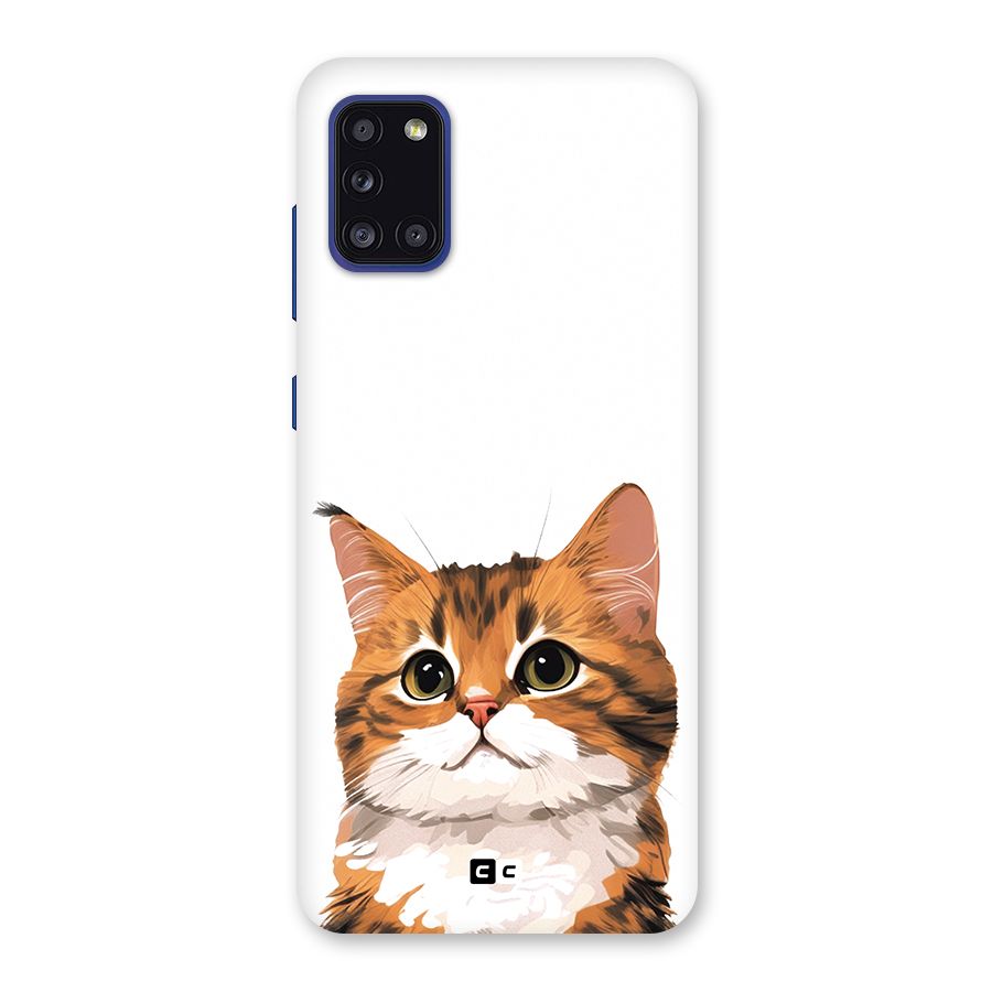 The Cute Cat Back Case for Galaxy A31
