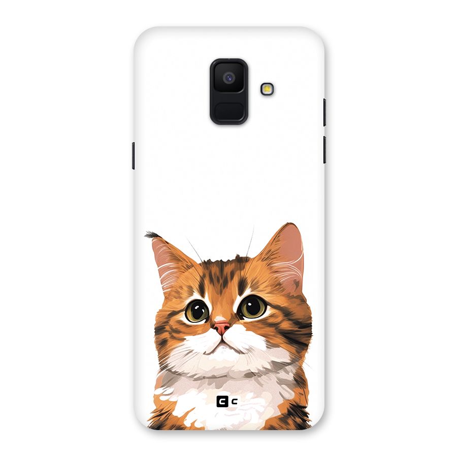 The Cute Cat Back Case for Galaxy A6 (2018)