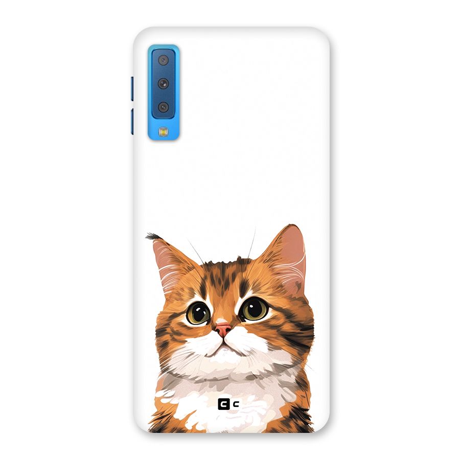 The Cute Cat Back Case for Galaxy A7 (2018)