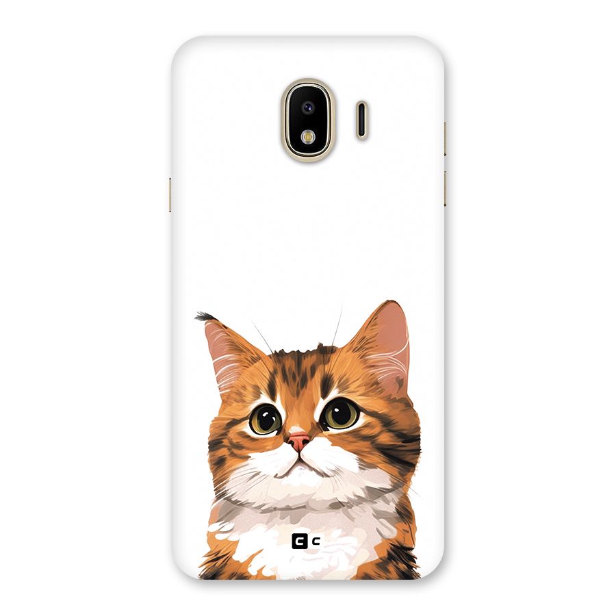 The Cute Cat Back Case for Galaxy J4