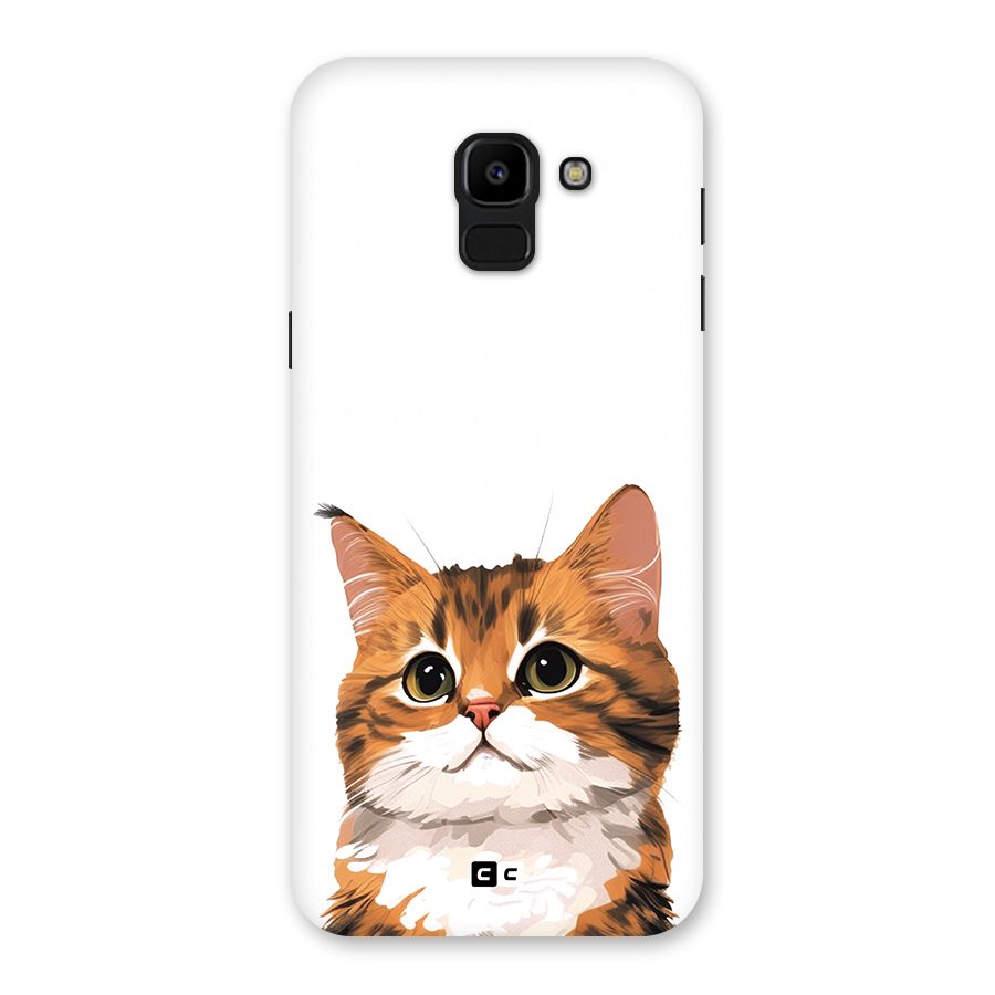 The Cute Cat Back Case for Galaxy J6