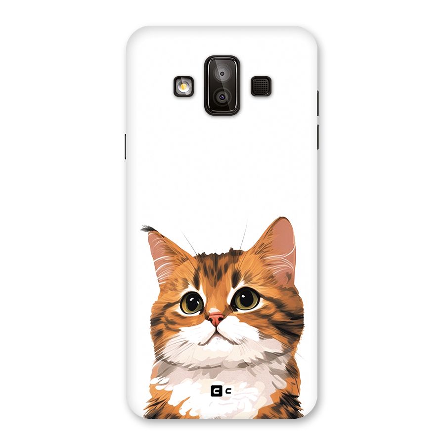 The Cute Cat Back Case for Galaxy J7 Duo