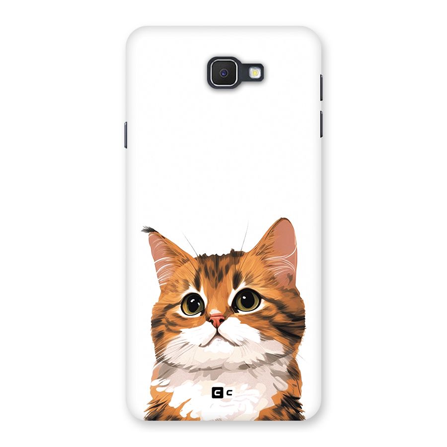 The Cute Cat Back Case for Galaxy J7 Prime