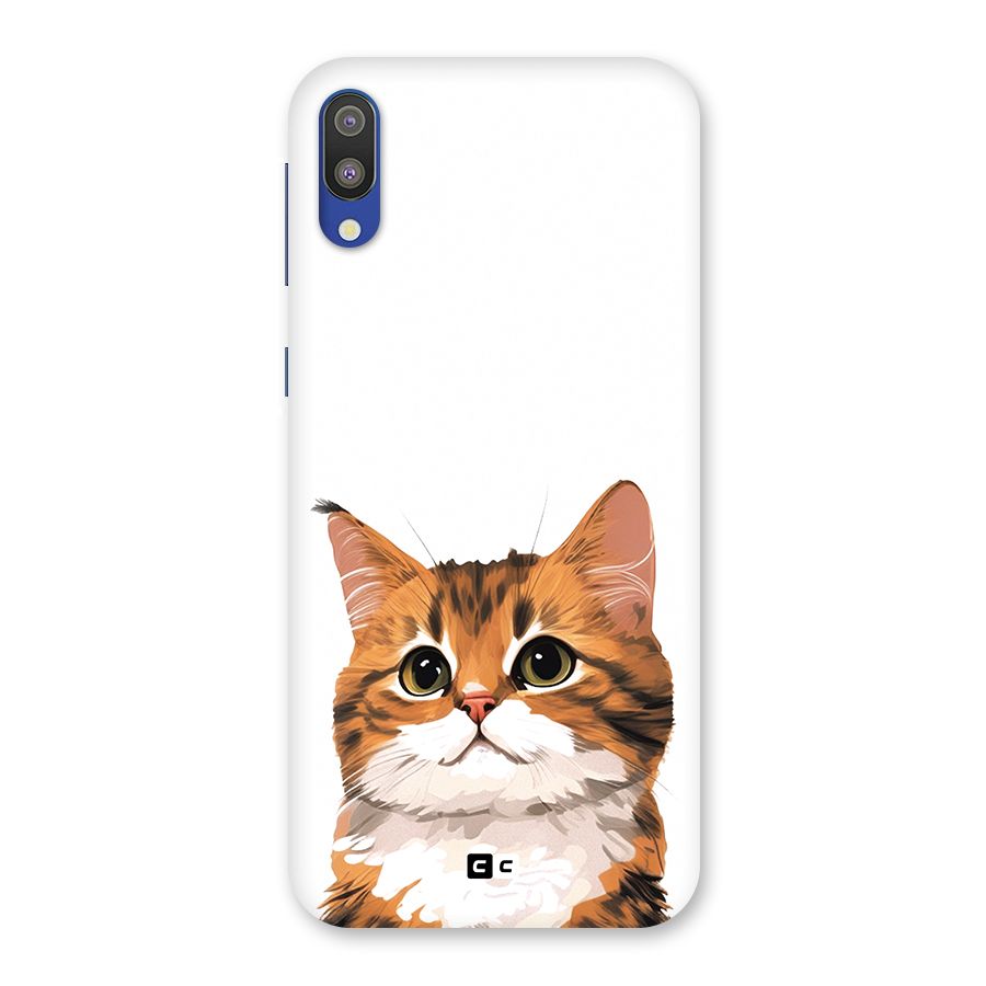 The Cute Cat Back Case for Galaxy M10