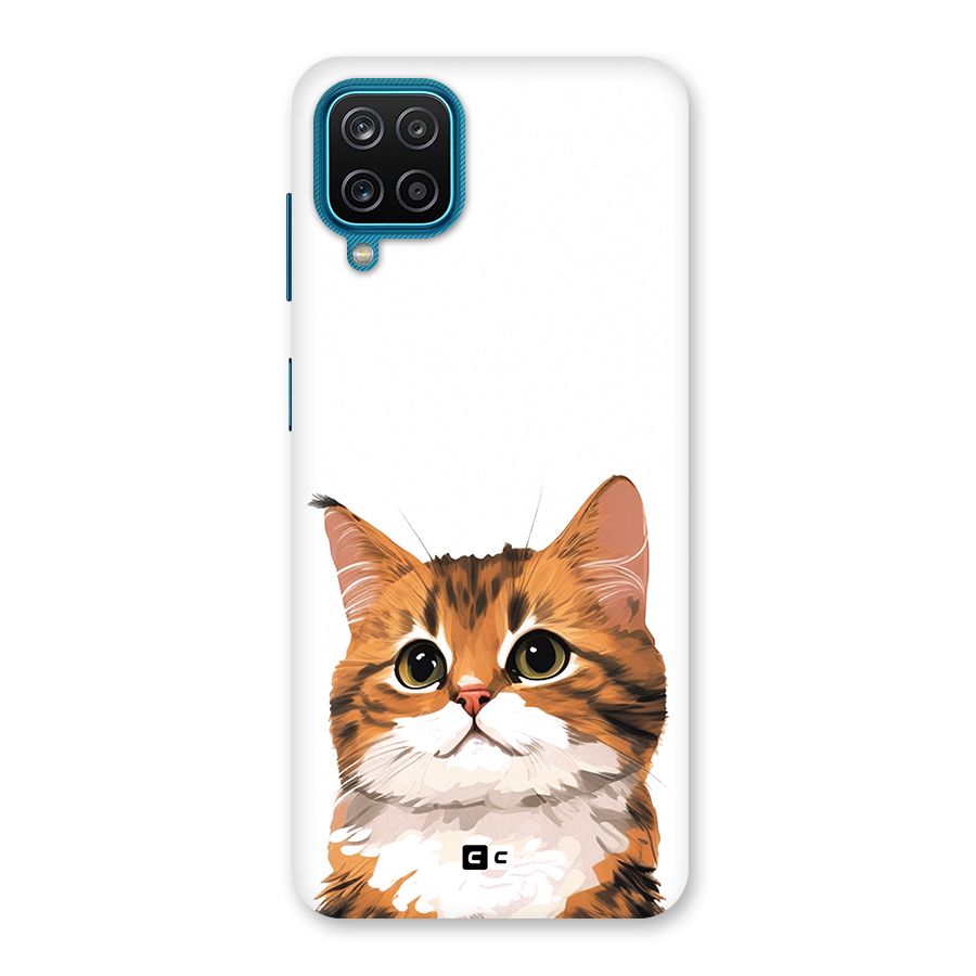 The Cute Cat Back Case for Galaxy M12