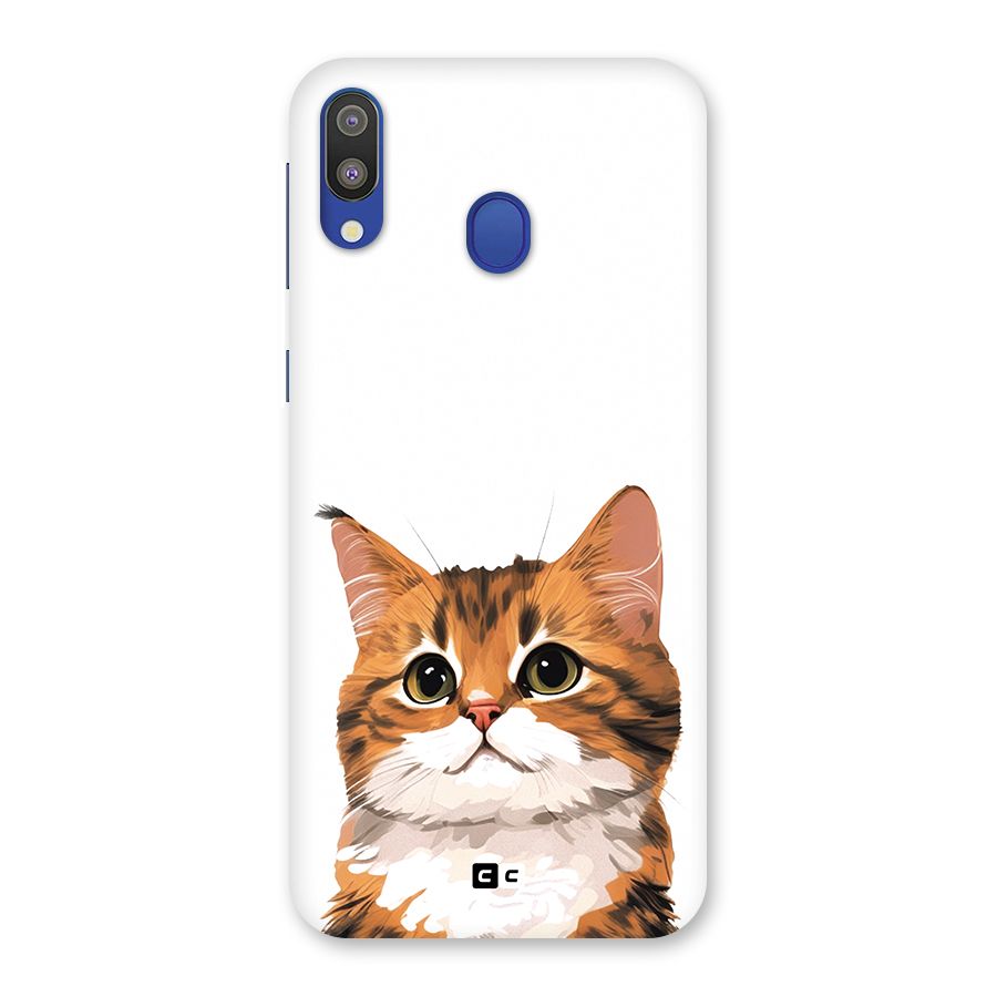 The Cute Cat Back Case for Galaxy M20