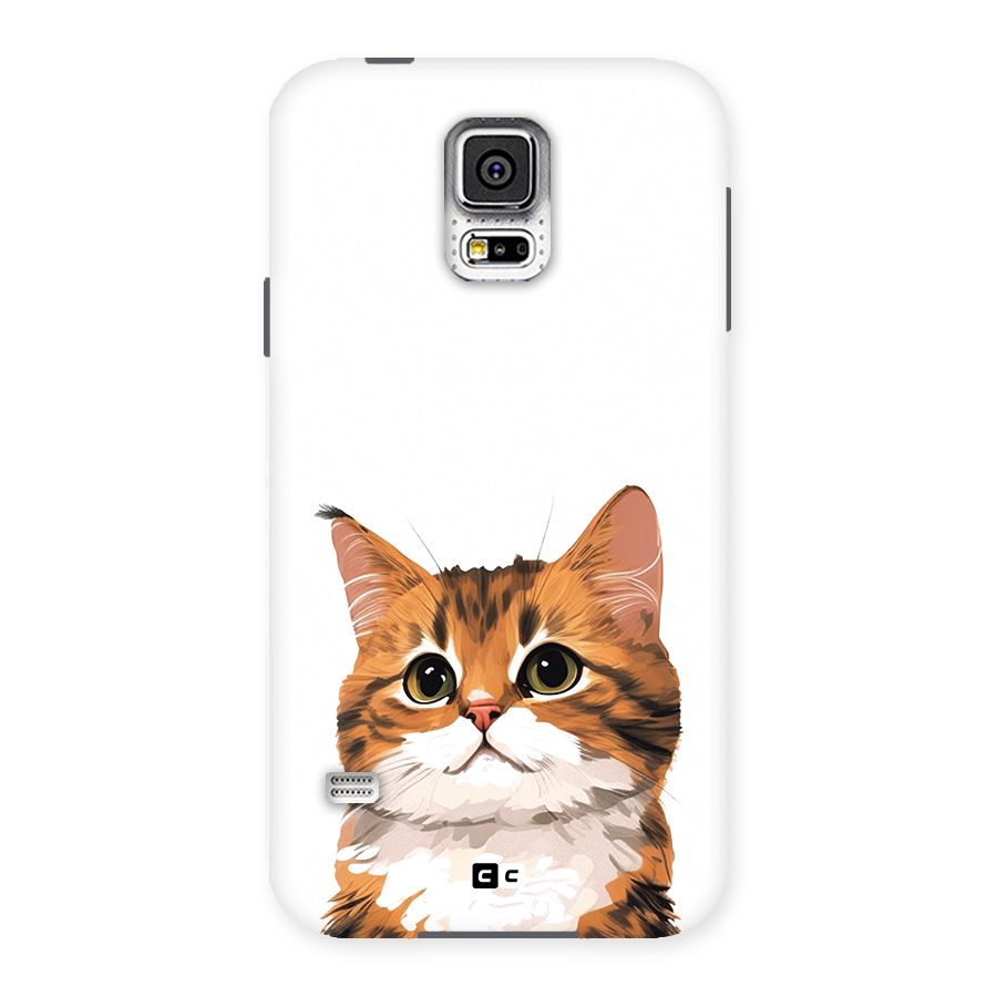 The Cute Cat Back Case for Galaxy S5