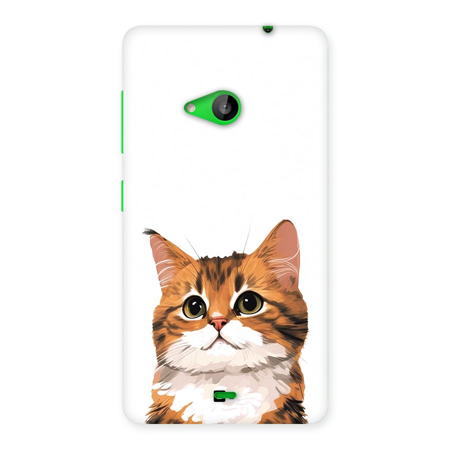 The Cute Cat Back Case for Lumia 535