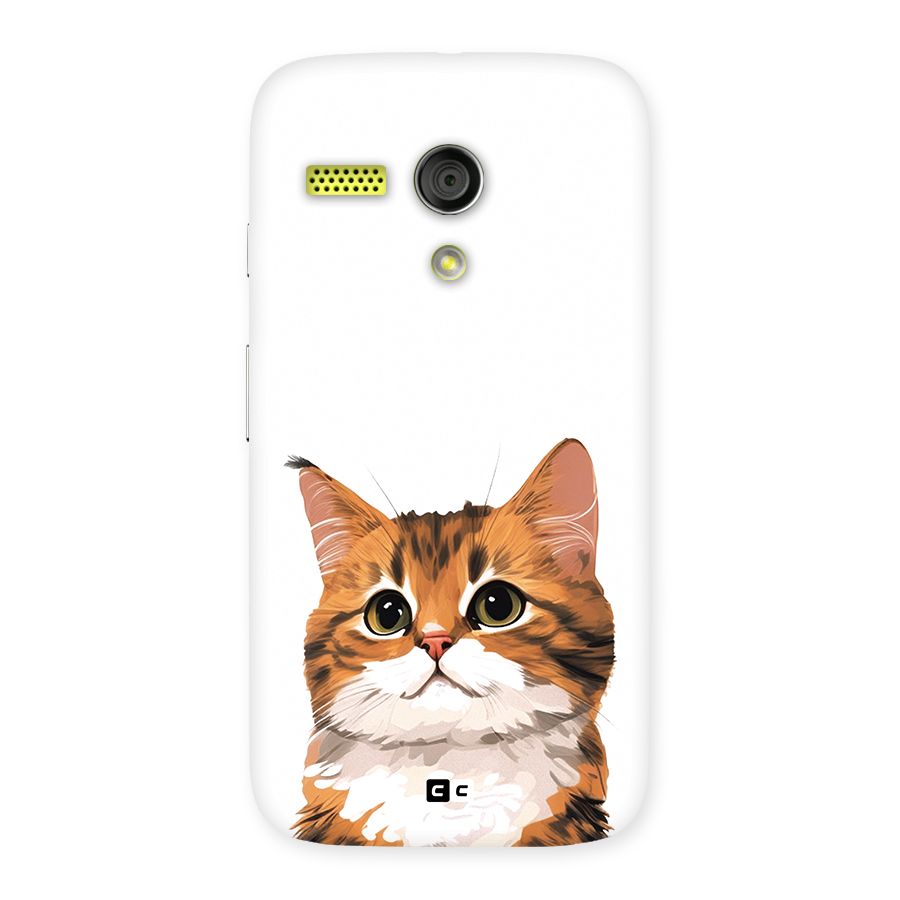 The Cute Cat Back Case for Moto G
